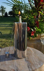 Polished Manhattan Floor Torch