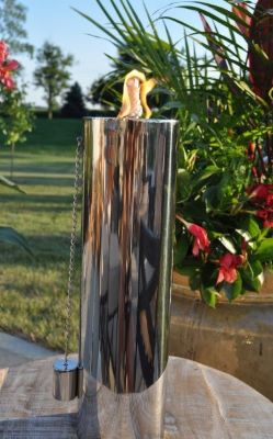 Polished Manhattan Floor Torch