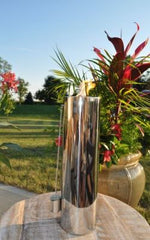 Polished Manhattan Floor Torch