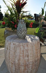 Pineapple Weathered Patina Tabletop Torch