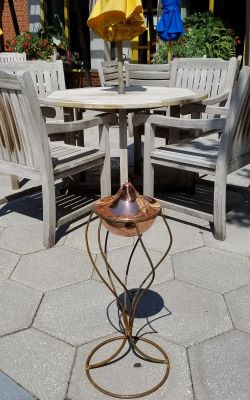 Percival Pedestal and Round Torch